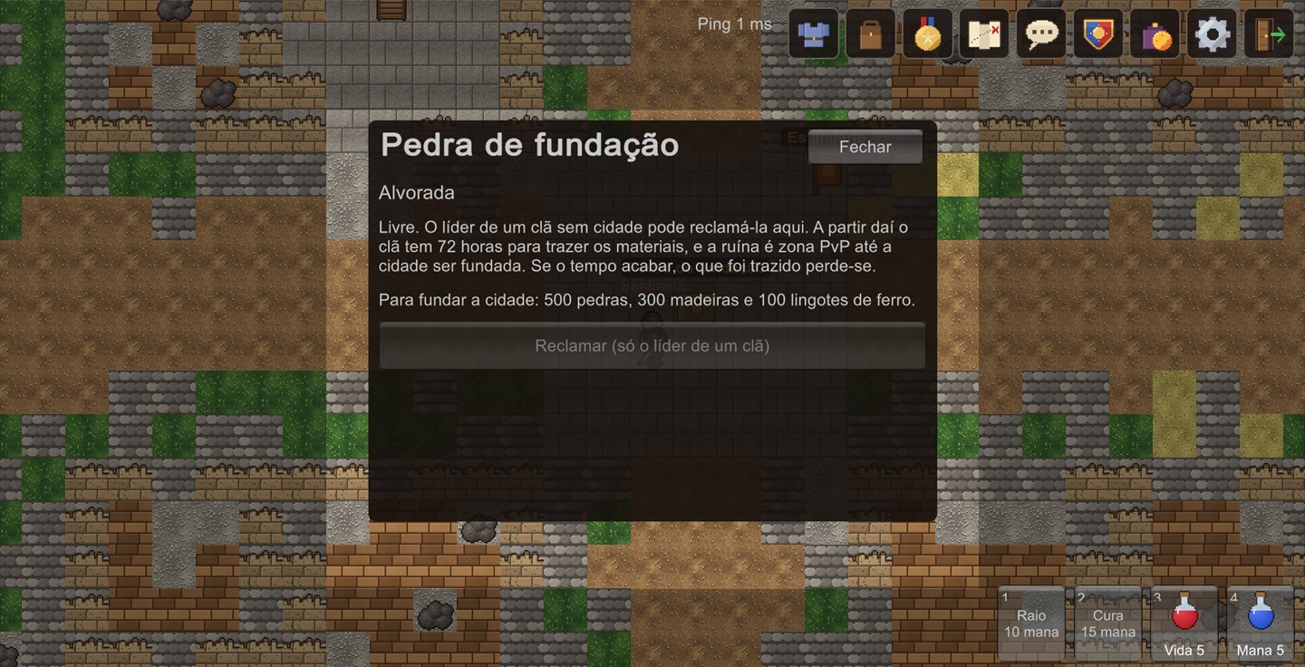 A pedra de fundação